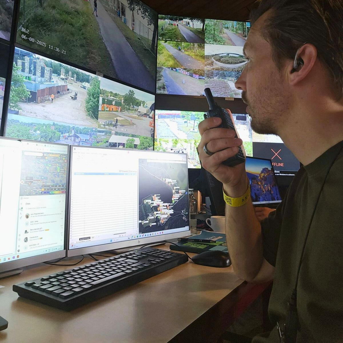 SafetyCom at the Control Center